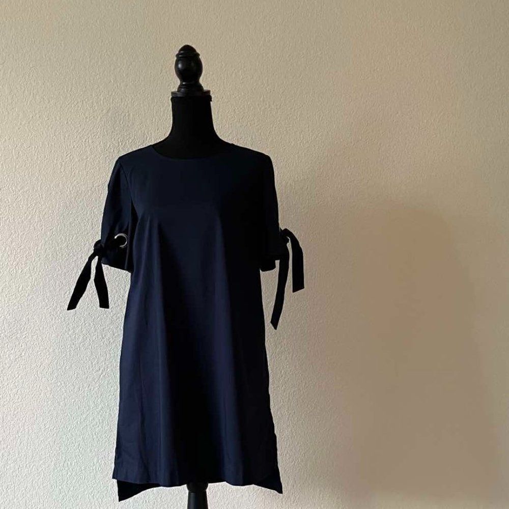 Marled Reunited Navy Blue A-line Dress Size XS